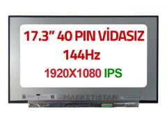 17.3 40 Pin 144HZ 1920*1080P Orijinal Lcd Ekran