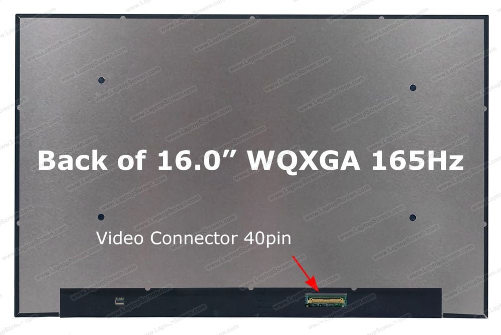 B160QAN03.H WQXGA 2560*1600 165HZ 40 Pin Ekran