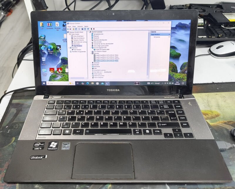 Toshiba Satellite U840W U845W Orijinal Lcd Ekran Set
