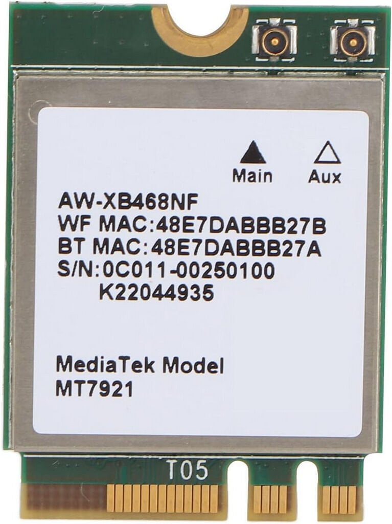 Acer N22C6 A515-47 A515-57 EX215-55 Orijinal Wireless Kart AW-XB468NF