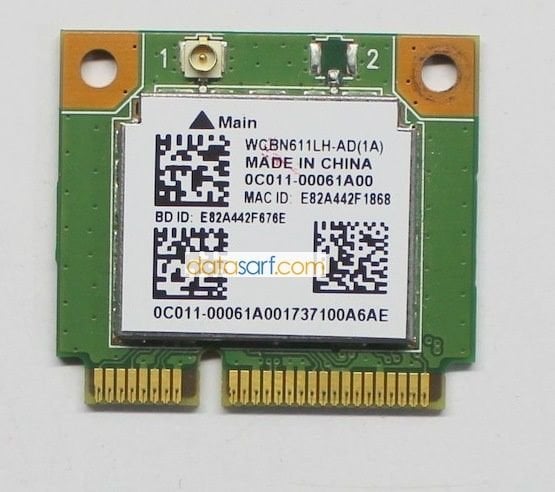 Asus X541uv Wireless Kart 0C011-00061A00 RTL8723BE