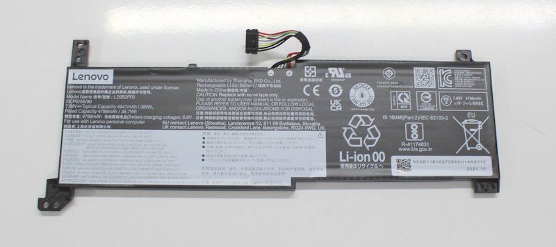Leonovo V15 G3 IAP Orijinal Batarya Pil %94 Sağlık L20L2PF0 L20C2PF0 L20B2PF