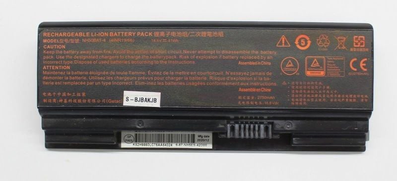 Monster Abra A7 V12 Orijinal Batarya Pil NH50BAT-4 %97 Sağlık