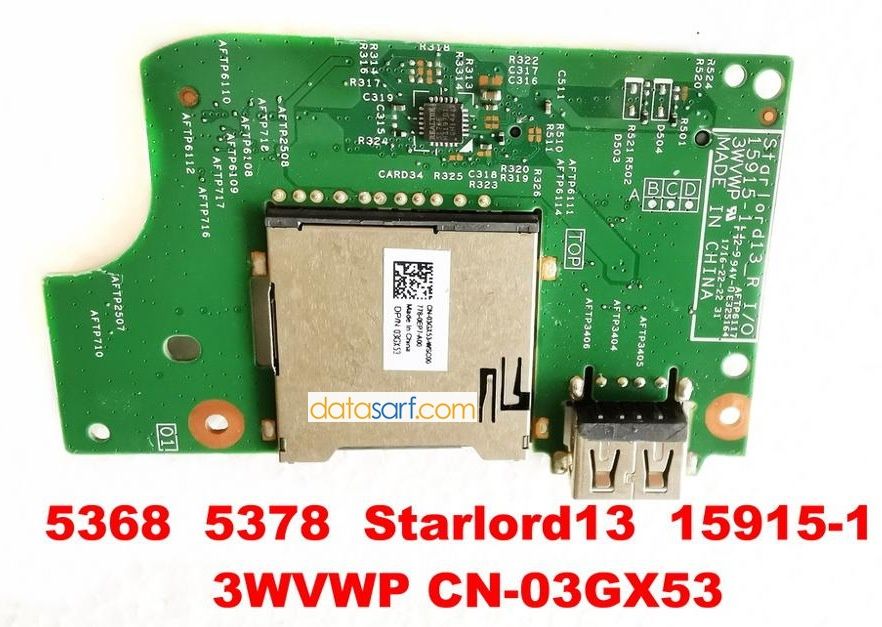 Dell Inspiron 13 5368 Usb Kart Starlord13-15915-1-3WVWP-CN-03GX53