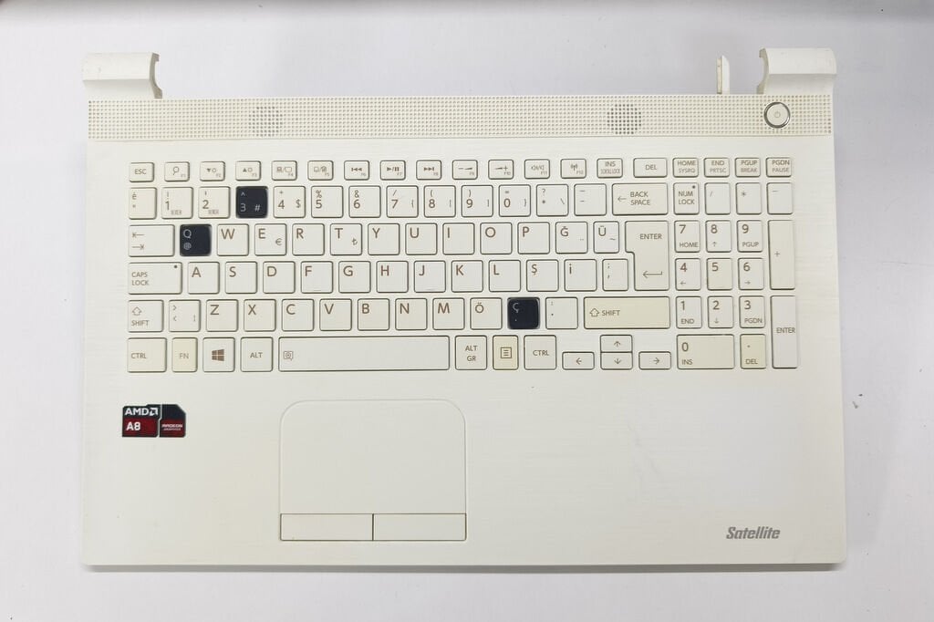 Toshıba C55-C C50-C L50-C L50D-C P50-C Orijinal Üst Kasa Klavye Arızalıdır