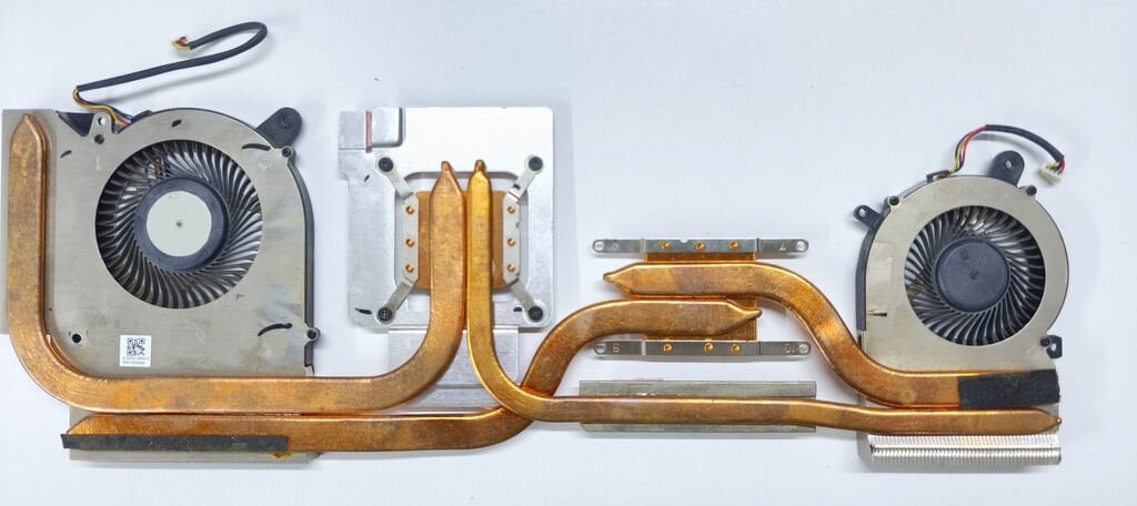 MSI Katana GF66 11UE 11UG MS-1581 MS-1582 MS-1583 MS-1584 GL66 Bravo MS-158K Orijinal Fan Soğutucu Bakır Heatsink