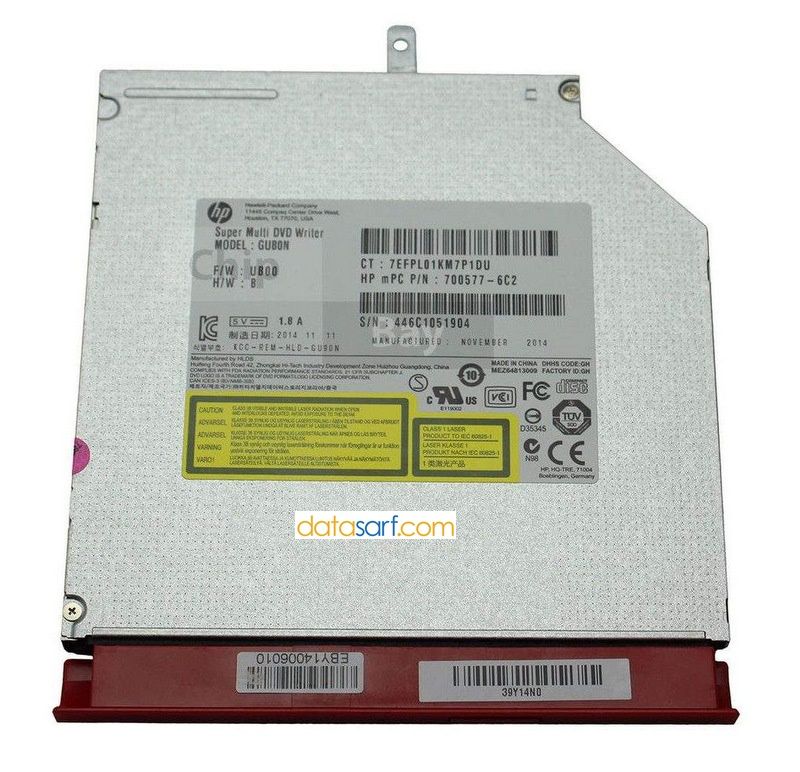 Hp 15-K118NR Dvd Sürücü Kırmızı 762503-001 700577-6C2