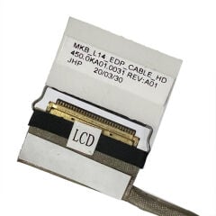 Dell Latitude 3410 E3410 P129G Orijinal Lcd Data Flex Kablo KD9J1 0KD9J1 450.0KA01.0031 450.0KA01.0011 450.0KA01.0041 450.0KA01.0001
