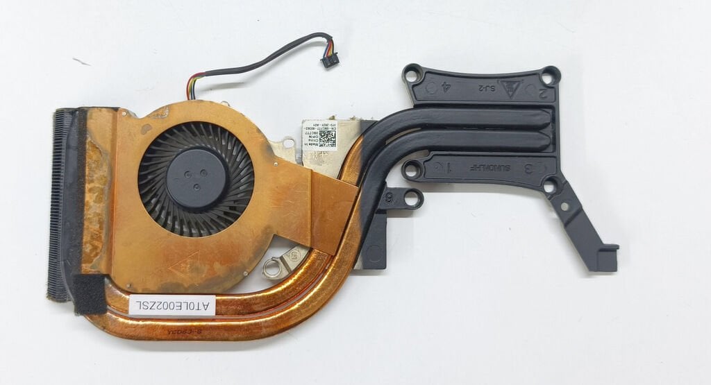 Dell Latitude E6430 P25G Orijinal Fan Soğutucu Bakır Heatsink