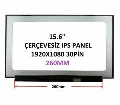 Leonovo V15 G4 Uyumlu 15.6 30 Pin Vidasız Ekran Panel FHD IPS MAT 1920-1080P 260mm