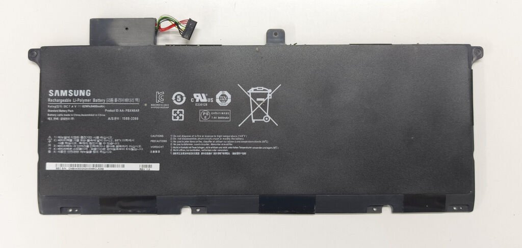 Samsung NP900X4C NP900X4D 900X4C 900X4D Orijinal Batarya Pil %92 Performans  AA-PXN8AR