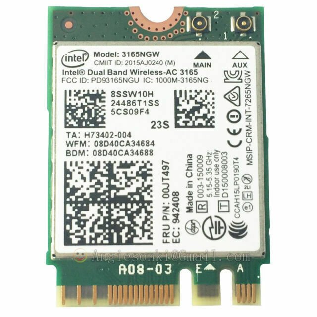 Lenovo V330-15 V130-15IKB V130-15IGM 81HN Orijinal Wireless Kart 00JT497