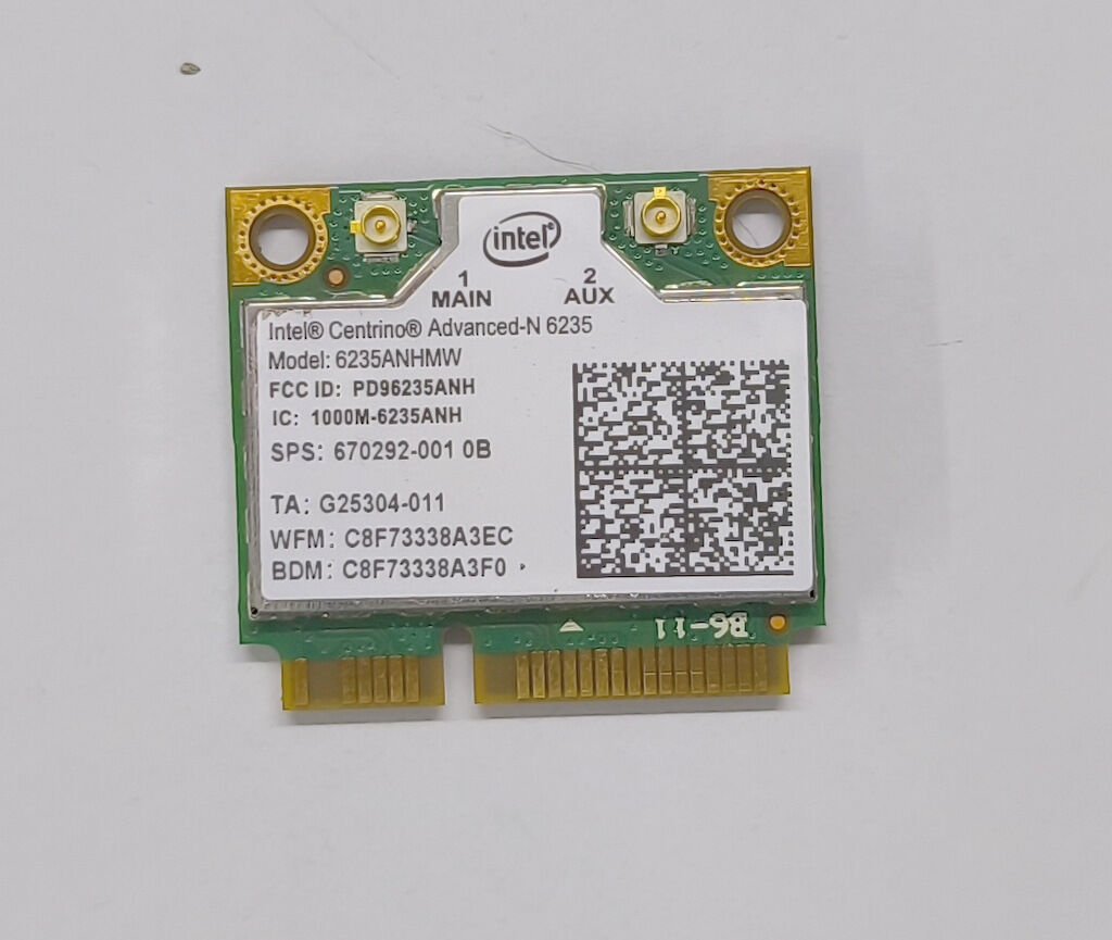 Samsung NP900X4C NP900X4D 900X4C 900X4D Orijinal Wireless Kart 670292-001