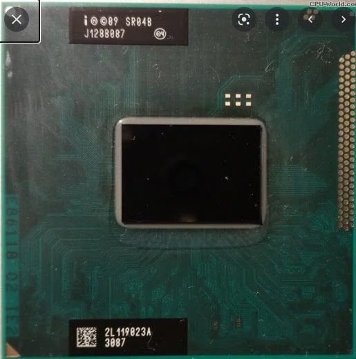 İntel Core i5-2410M i5 2410M SR04B 2.3 GHz  Notebook Laptop İşlemci