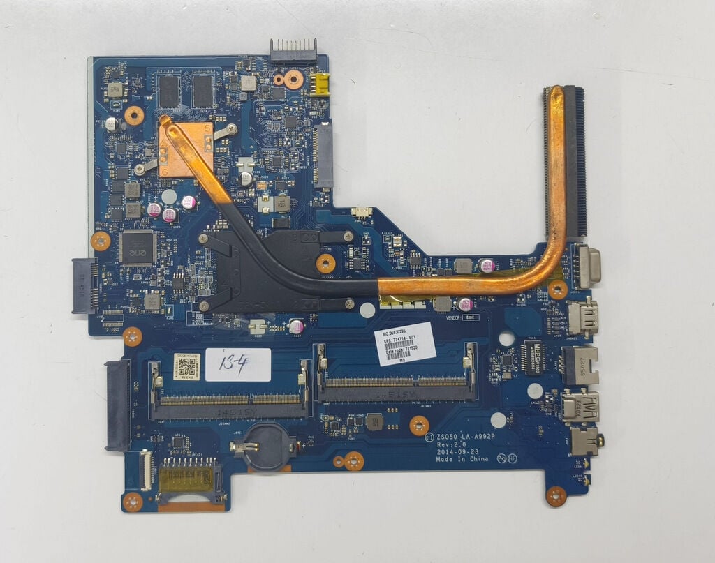 Hp 15-G 15-R 15-H 250 G3 255 G3 256 G3 Orijinal Anakart LA-A992P İ3-4005U GEFORCE 820M 2GB