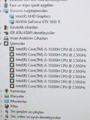 Monster Abra A7 V12.4 Orijinal Anakart İ5-10300H GTX 1650 Tİ