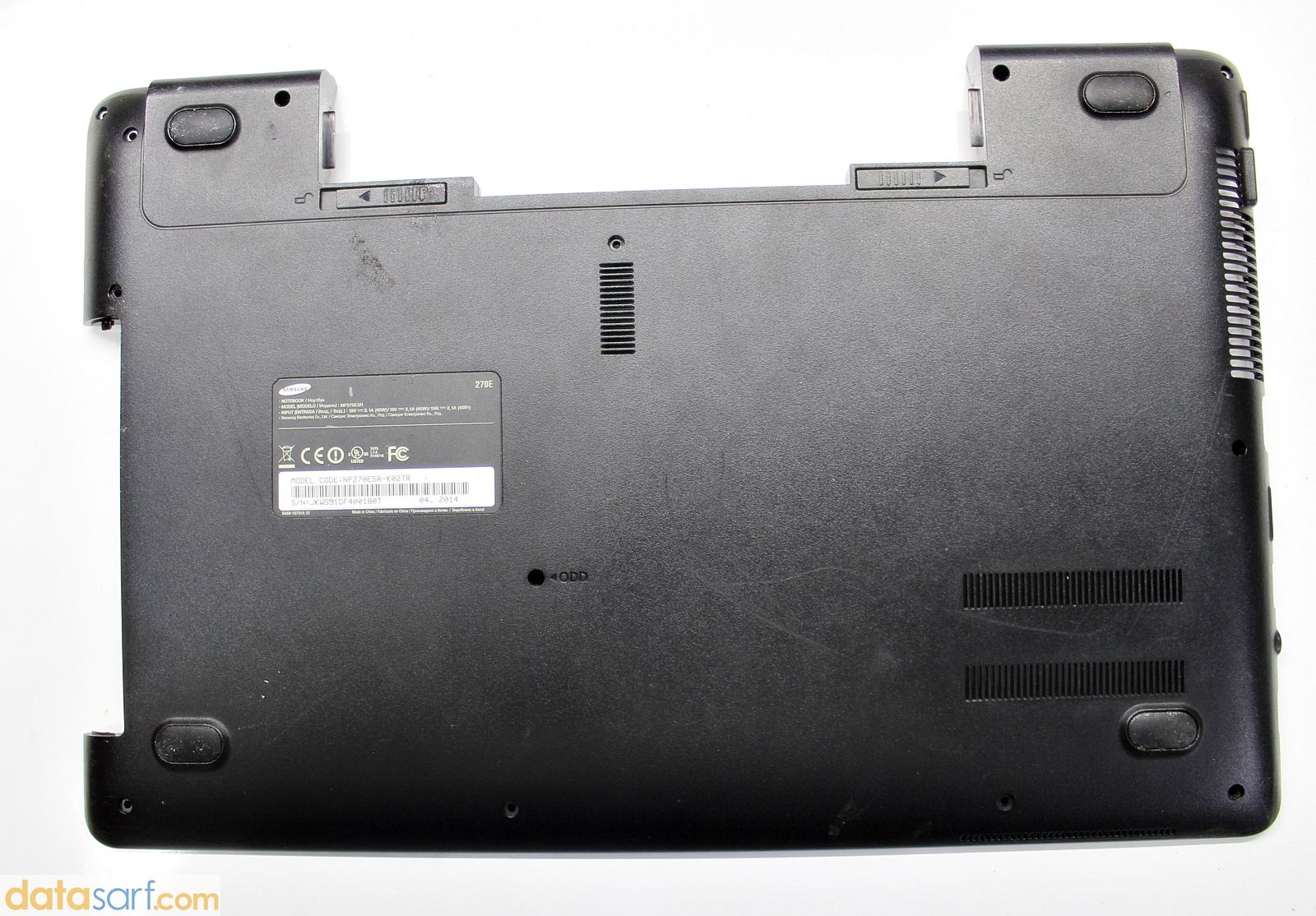 Samsung NP270E5E Alt Kasa BA97-04022A