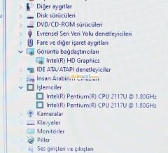 Sony Svf142 Svf14 Svf14e Svf143 Svf1441 Anakart Pentıum 2117u