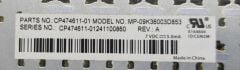 Fujitsu Lifebook S761  S751 S752 S760 S762 E751 E752 T901 Orijinal Klavye MP-09K36003D853 Yabancı