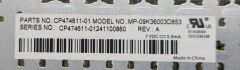Fujitsu Lifebook S761  S751 S752 S760 S762 E751 E752 T901 Orijinal Klavye MP-09K36003D853 Siyah