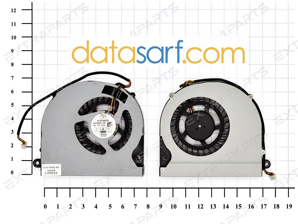 Casper Excalibur Orjinal Fan Dfs501105fr0t Fg5b 6-31-N1502-301