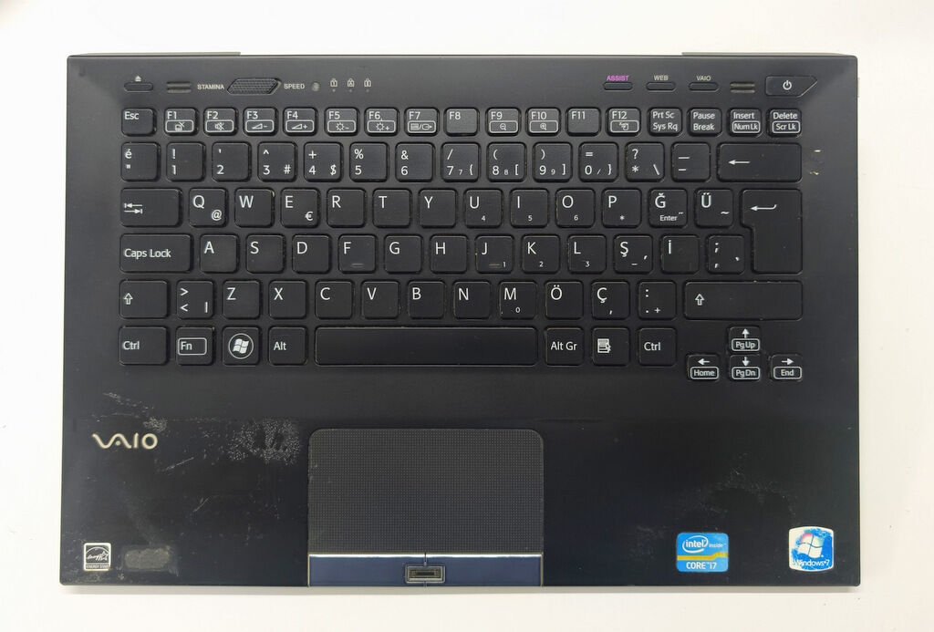 Sony Vaio VPCSA VPCSB VPCSC PCG-4121M Orijinal Klavye