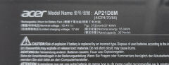 Acer Nitro V15 ANV15-51 ANV15-51-58 N23Q22 Orijinal Batarya Pil AP21D8M