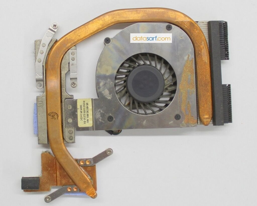 Lenovo U550 Fan Soğutucu Bakır Heatsink 60.4EC02.001.A02