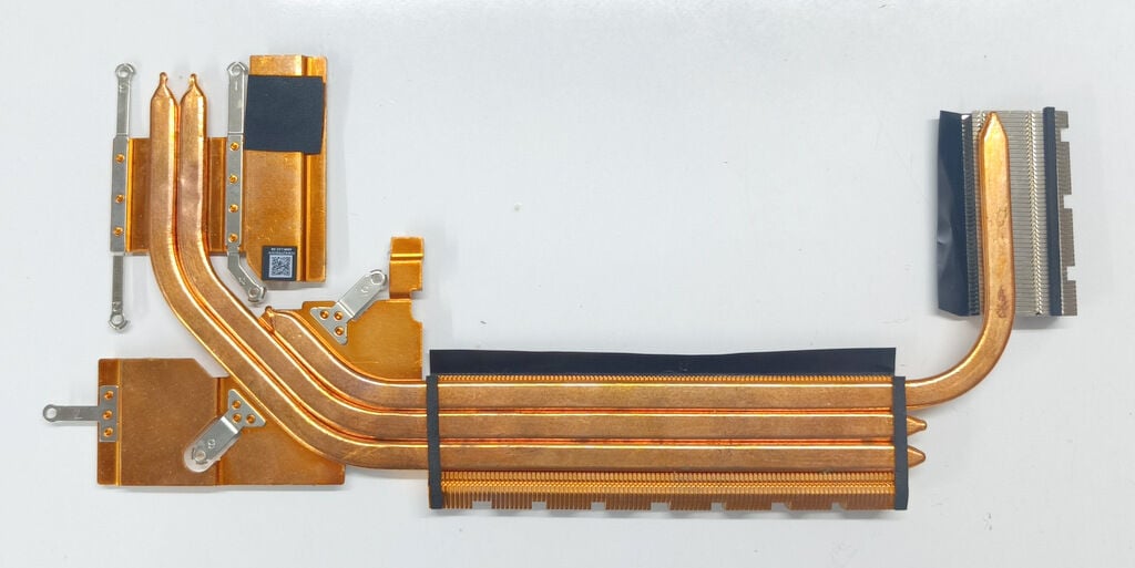 Acer Nitro V15 ANV15-51 ANV15-51-58 N23Q22 Orijinal Soğutucu Bakır Heatsink