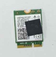HP ProBook 440 G9 445 G9 440 G8 445 G8 640 G9 645 G9 Orijinal M53366-005 Intel AX211NGW Wi-Fi 6E Bluetooth 5.3 Wireless Card