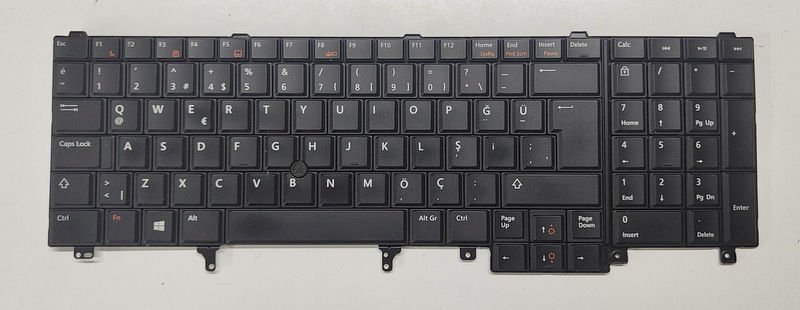 Dell Precision M4600 P13F Orijinal Klavye 07KK82