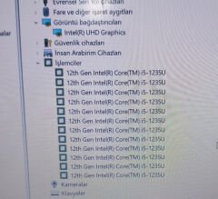 HP ProBook 440 G9 445 G9 440 G8 445 G8 450 G9 455 G9 Orijinal Anakart DAX8SFMB8B1 REV:B İ5-1235U