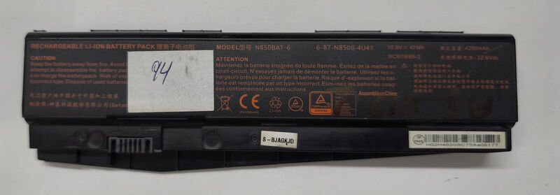 N850BAT6 Orijinal Batarya Pil %94 Sağlık