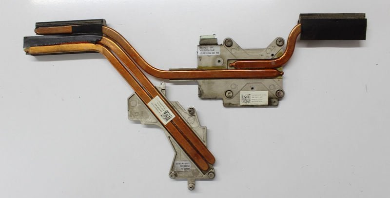 Dell Precision M4600 P13F Orijinal Soğutucu Bakır Heatsink