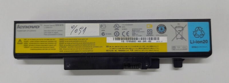 Lenovo L10S6Y01 L10N6Y01 L10L6Y01 Orijinal Batarya Pil %91 Sağlık