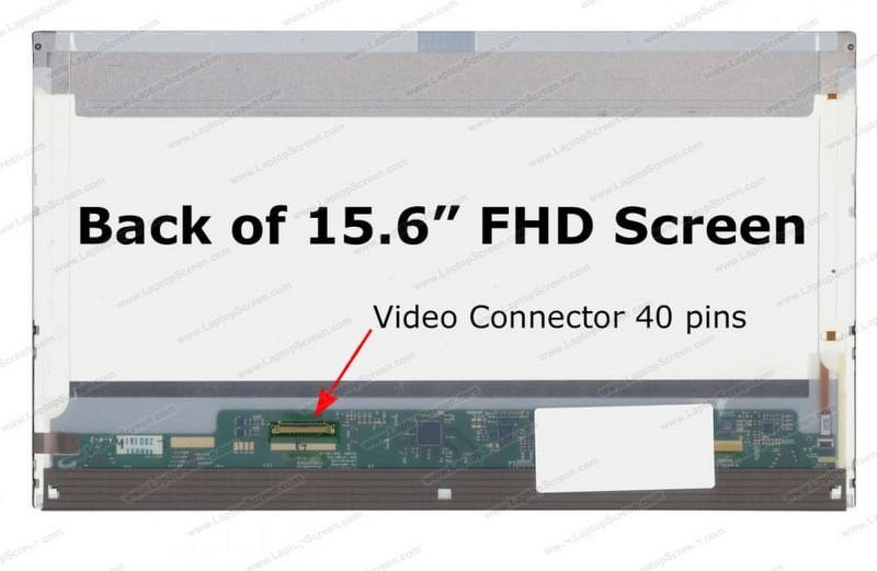 Dell Precision M4600 P13F Orijinal Led Ekran LP156WF1(TL)(B2)  0MC6JN 40 Pin 1920-1080p
