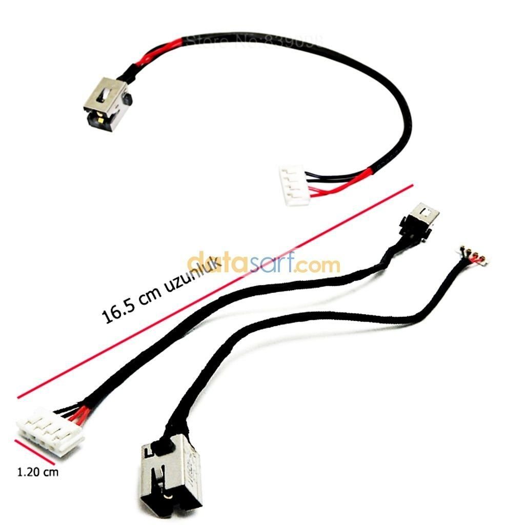 Toshiba C850 Orijinal Power Jack Şarj Soketi 6017b0356001