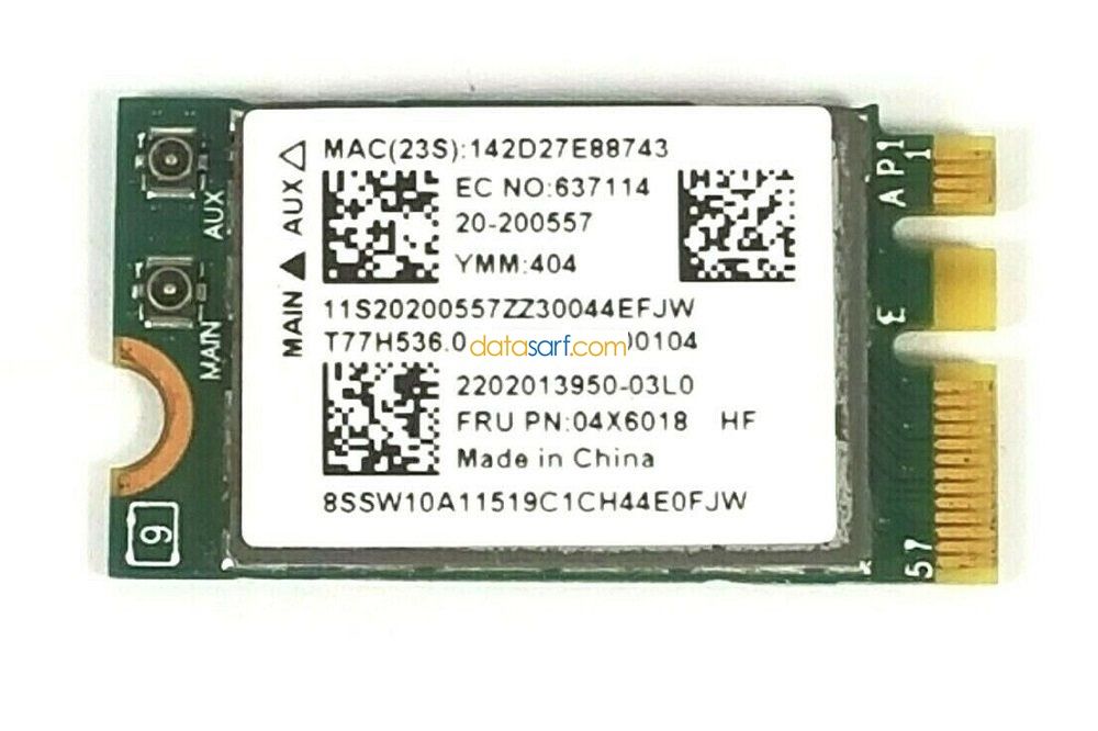 Lenovo B50-80 Orijinal Wireless Kart 04X6018 BCM943142Y