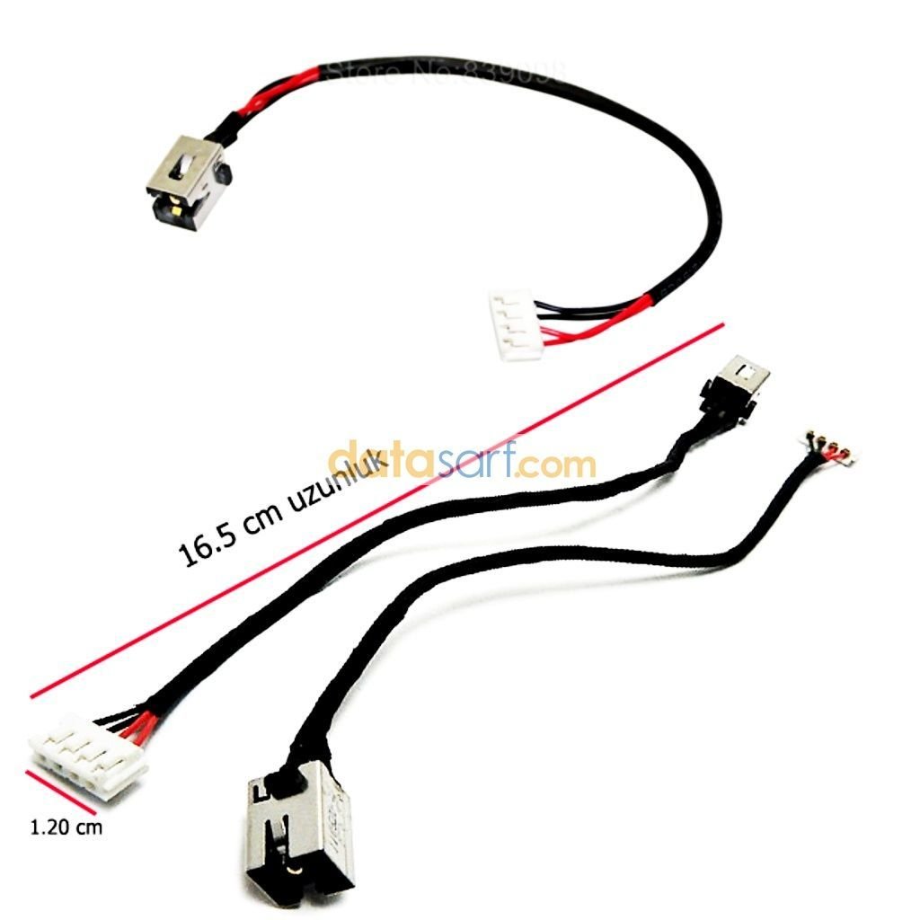 Toshiba C50D-A Orijinal Power Jack Şarj Soketi 6017b0356001