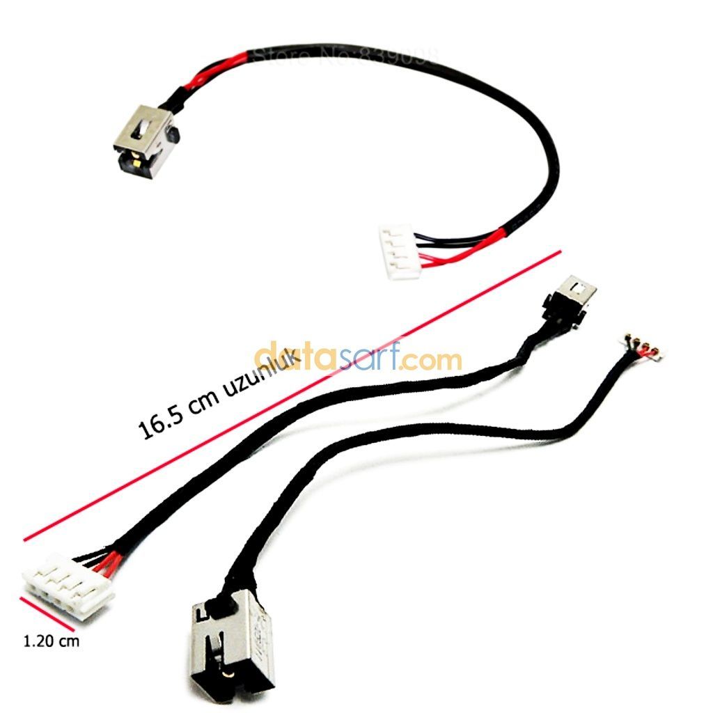 Toshiba C50-A Orijinal Power Jack Şarj Soketi 6017b0356001
