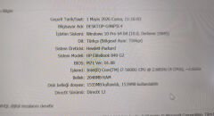 HP 840 G2 Anakart Ekran Kasa Klavye i7-5600U