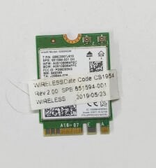 HP Probook 650 G4 655 G4 650 G5 Orijinal Wireless Kart 851594-001