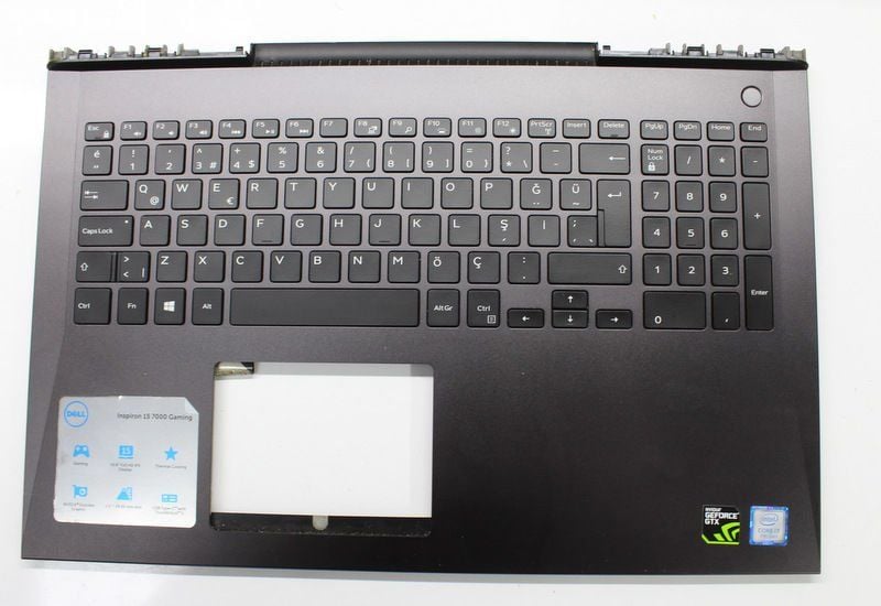 Dell Inspiron 15 P72F 7577 7587 7588 7559 G7 7588 G5 5587 Vostro 7580 7570 Orijinal Klavye Üst Kasa