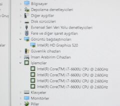 Toshiba Tecra Z40 Orijinal Anakart İ7-6600U FMX3SY2