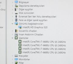 Toshiba Tecra Z40-C Orijinal Anakart İ7-6600U FMX3SY2