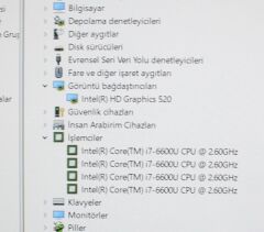 Toshiba Tecra Z40-B Orijinal Anakart İ7-6600U FMX3SY2