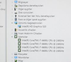 Toshiba Tecra Z40T-C Orijinal Anakart İ7-6600U FMX3SY2