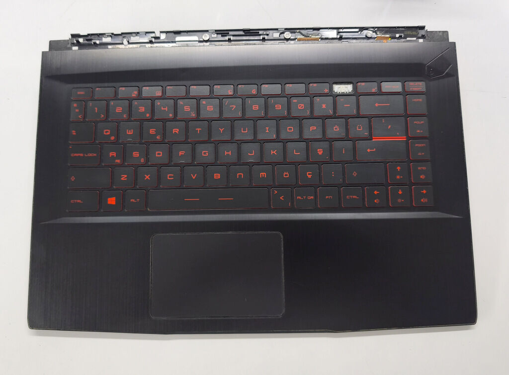 MSI GF63 GF65 MS-16R1 MS-16R2 MS-16R4 MS-16W1 Orijinal Klavye Üst Kasa Palmrest