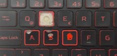 Acer Nitro AN515-55 Orijinal Klavye Üst Kasa Kasa Kusurlu