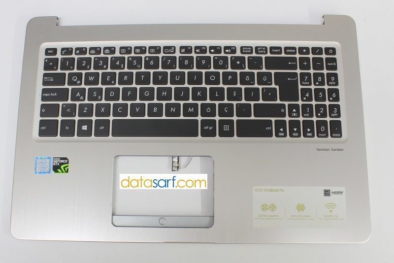 Asus N580GD Üst Kasa Klavye Arızalı 13N1-29A0411